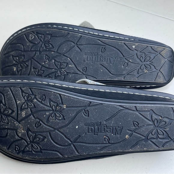 Alegria Bet-6003 Leather Sz 42 Slide-On Wedge Sandals - Picture 13 of 13